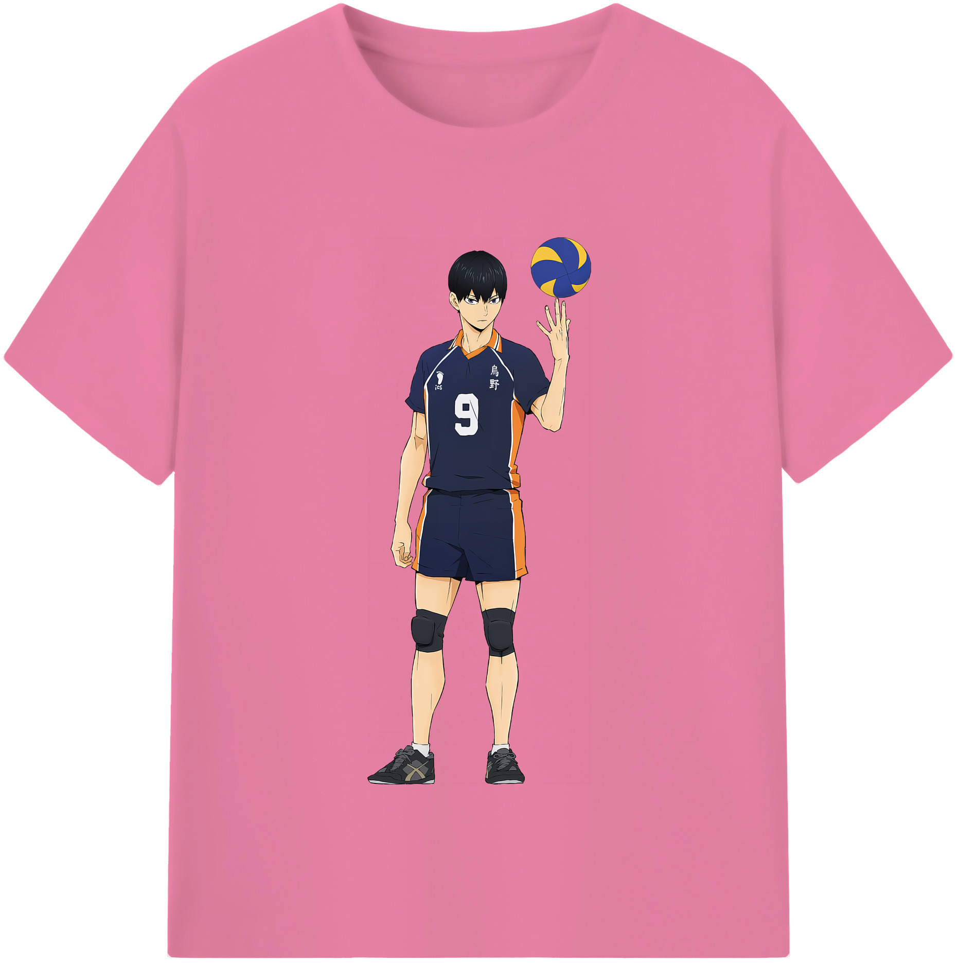 （画像用） ハイキュー!! Haikyu!! 綿100％半袖Tシャツ（フロントプリント）